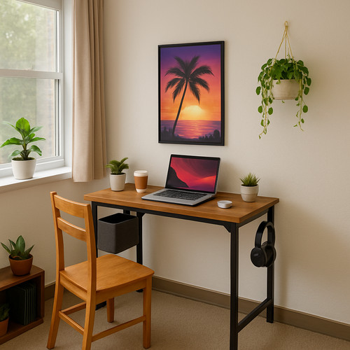 Computer desk writing - writing, study